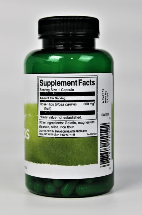 Swanson Rose Hips Capsules 240