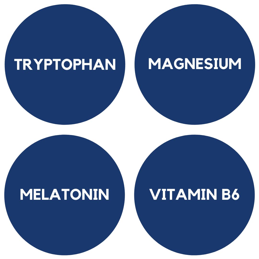 Ana María Lajusticia Tryptophan, Melatonin, Magnesium & Vitamin B6, 60 Capsules