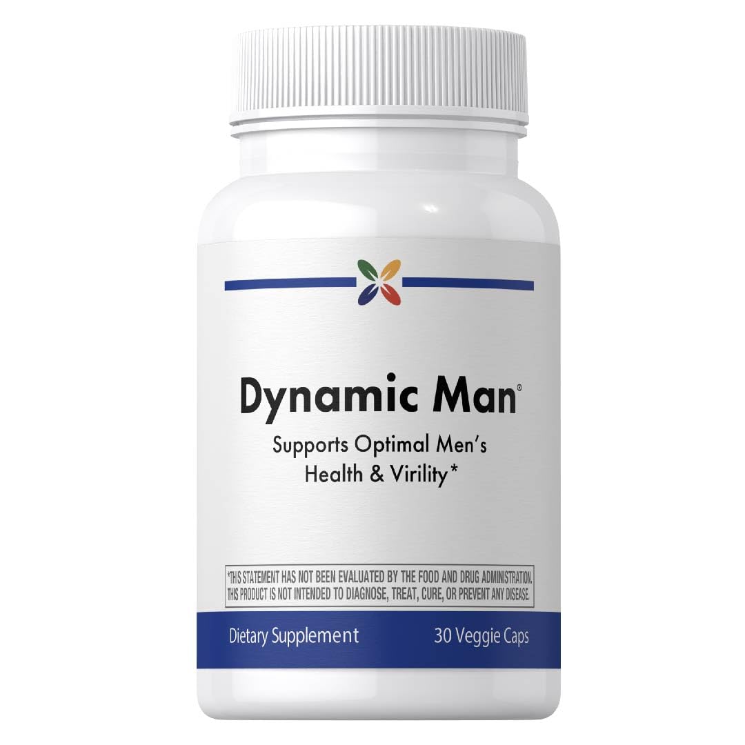 Stop Aging Now Dynamic Man Complex Supplement 30 Capsules