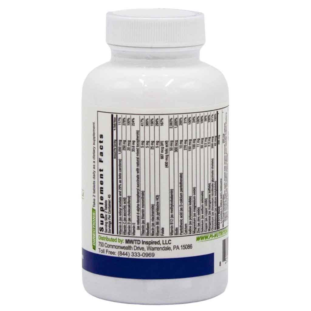 PERFORMANCE INSPIRED Whole Food Multi Vitamin 90 Tablets