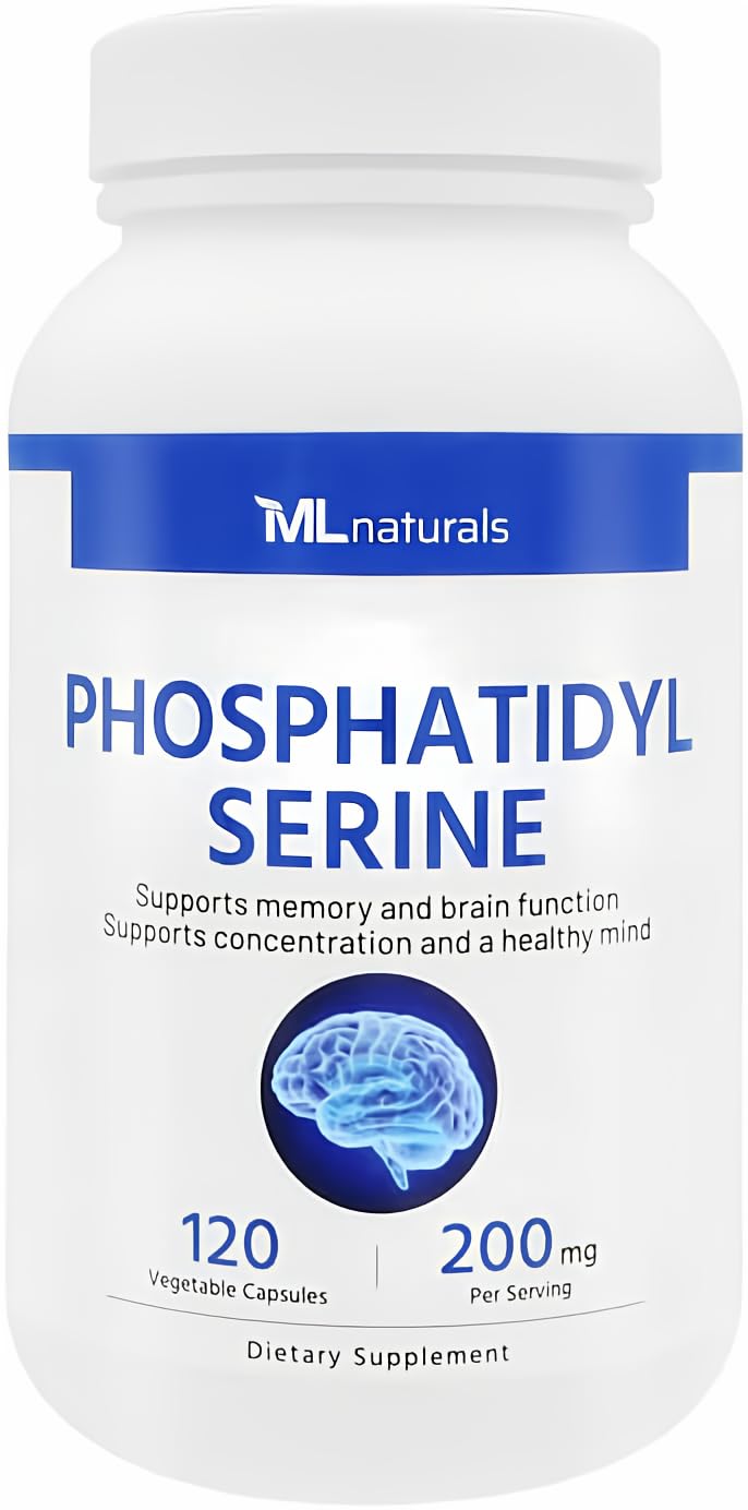 ML Naturals Phosphatidyl Serine 200mg Capsule 120 Count