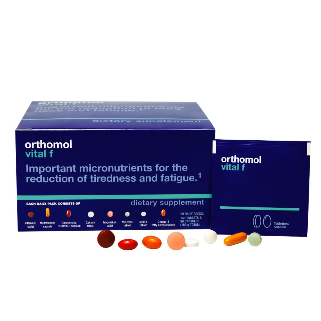 Orthomol Vital F Women's Multivitamin Capsule, 30 Capsules