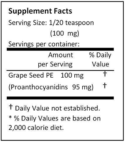 NuSci Grape Seed Extract Powder 17.64 oz