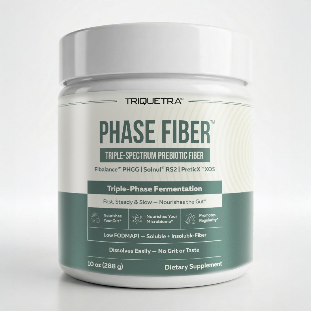 Triquetra Health Phase Fiber Prebiotic Powder 10