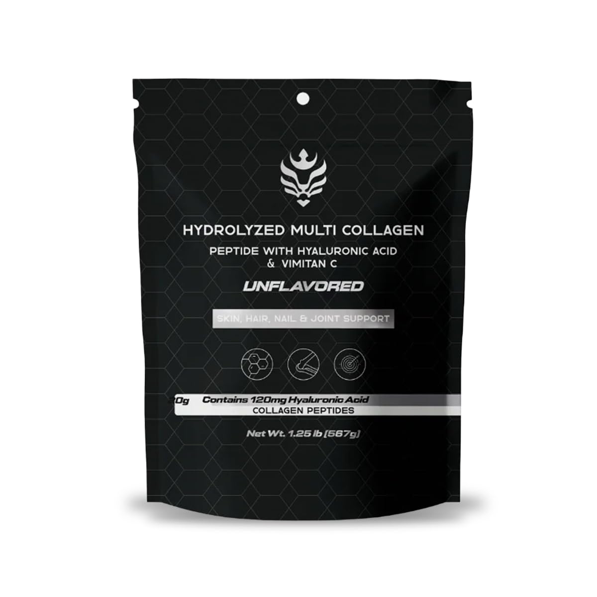 Benavidez Sports Performance Collagen Peptides Unflavored Powder 1.3 lb