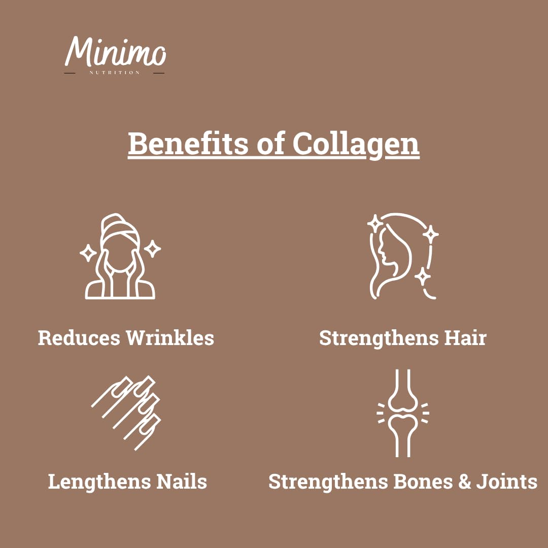 Minimo Nutrition Chocolate Grass-Fed Collagen Peptides Powder, 13.3 oz, 1 Pack