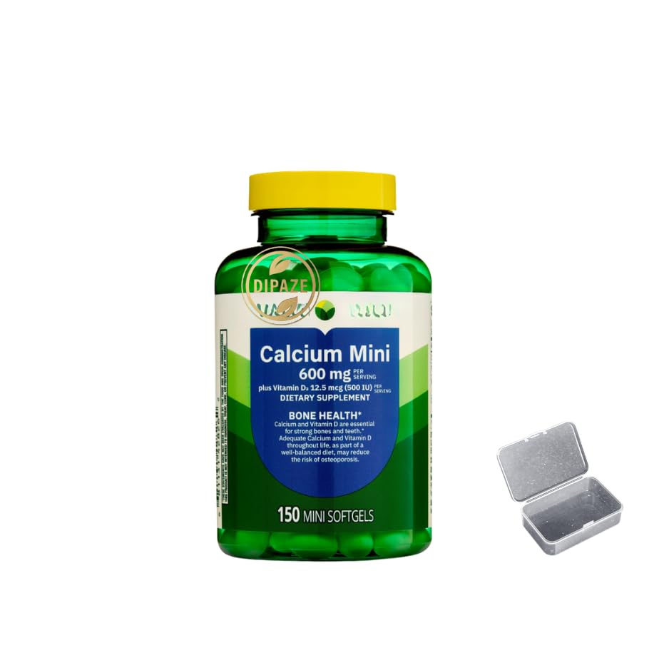 Generic Calcium Plus with Vitamin D3 600 mg Softgels, 150 Softgels