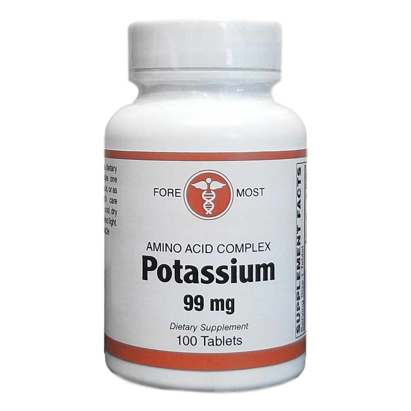 Holistic Health International, LLC Potassium 99mg Tablets, 100 Count