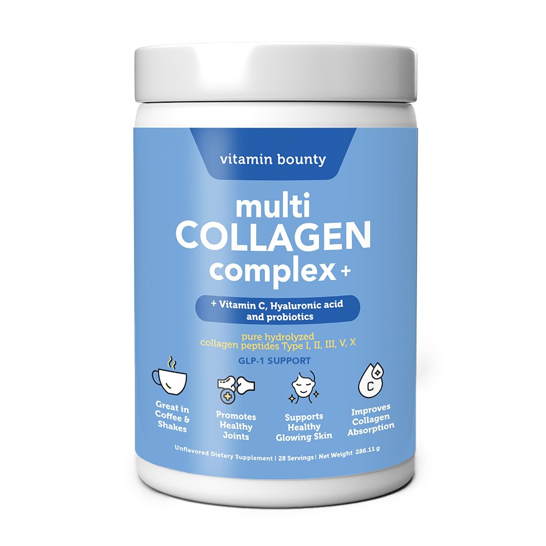 Vitamin Bounty Multi Collagen Peptides Powder 10 Ounce