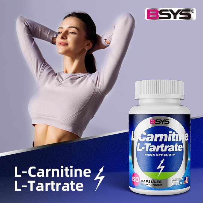 BSYS L-Carnitine for Adult Fitness Exercise Capsule 60 Capsules