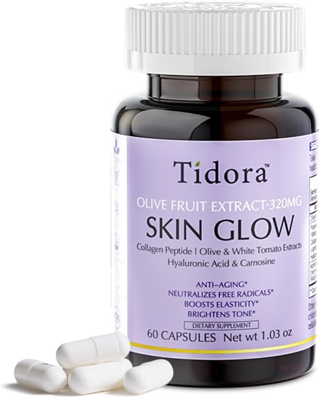 Tídora Collagen Peptides Supplement Capsule, 60 Capsules