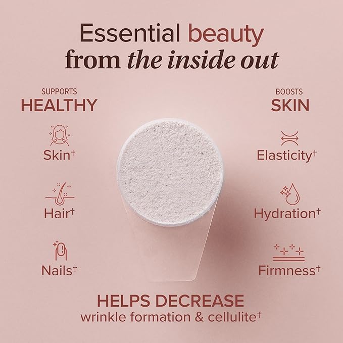 Essential Nutrition Collagen Skin Cranberry Powder 11.64 Ounces
