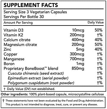 Nature Restore BoneBoost Capsule 90 Count