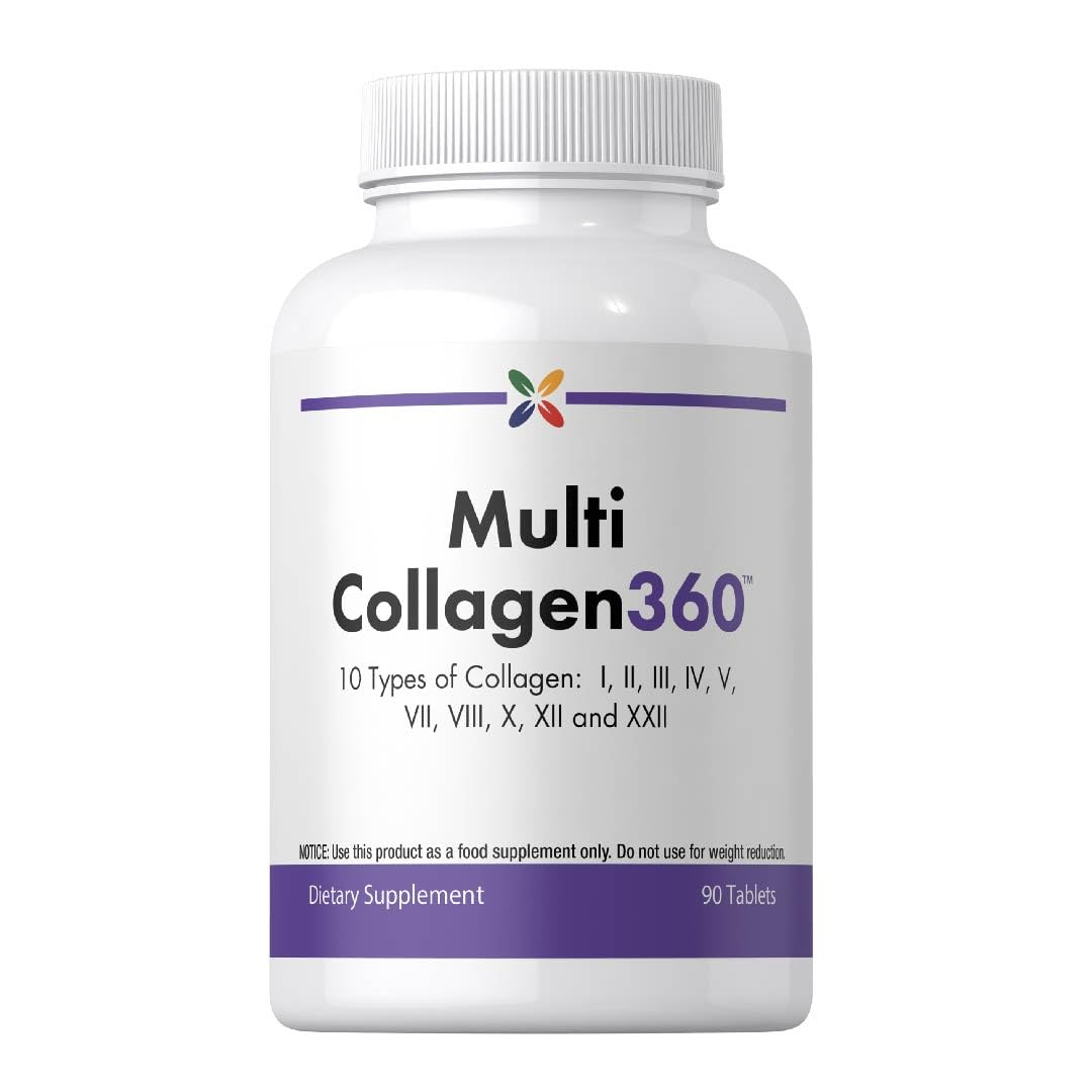 Stop Aging Now Multi Collagen Peptides Tablets - 90 Tablets