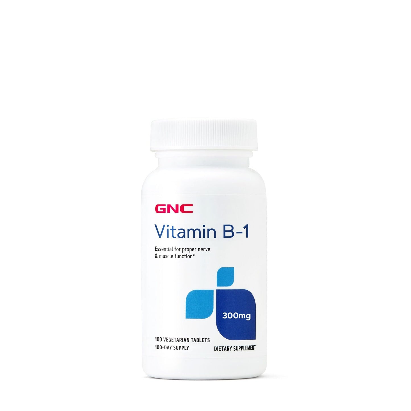 GNC Vitamin B-1 300mg Tablets, 100 Count