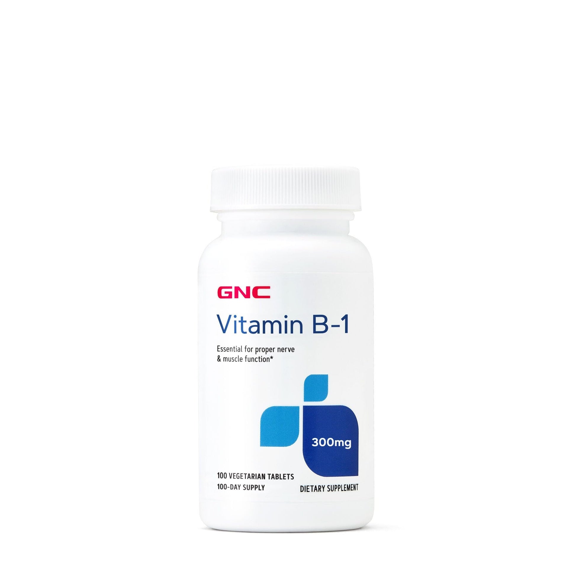 GNC Vitamin B-1 300mg Tablets, 100 Count