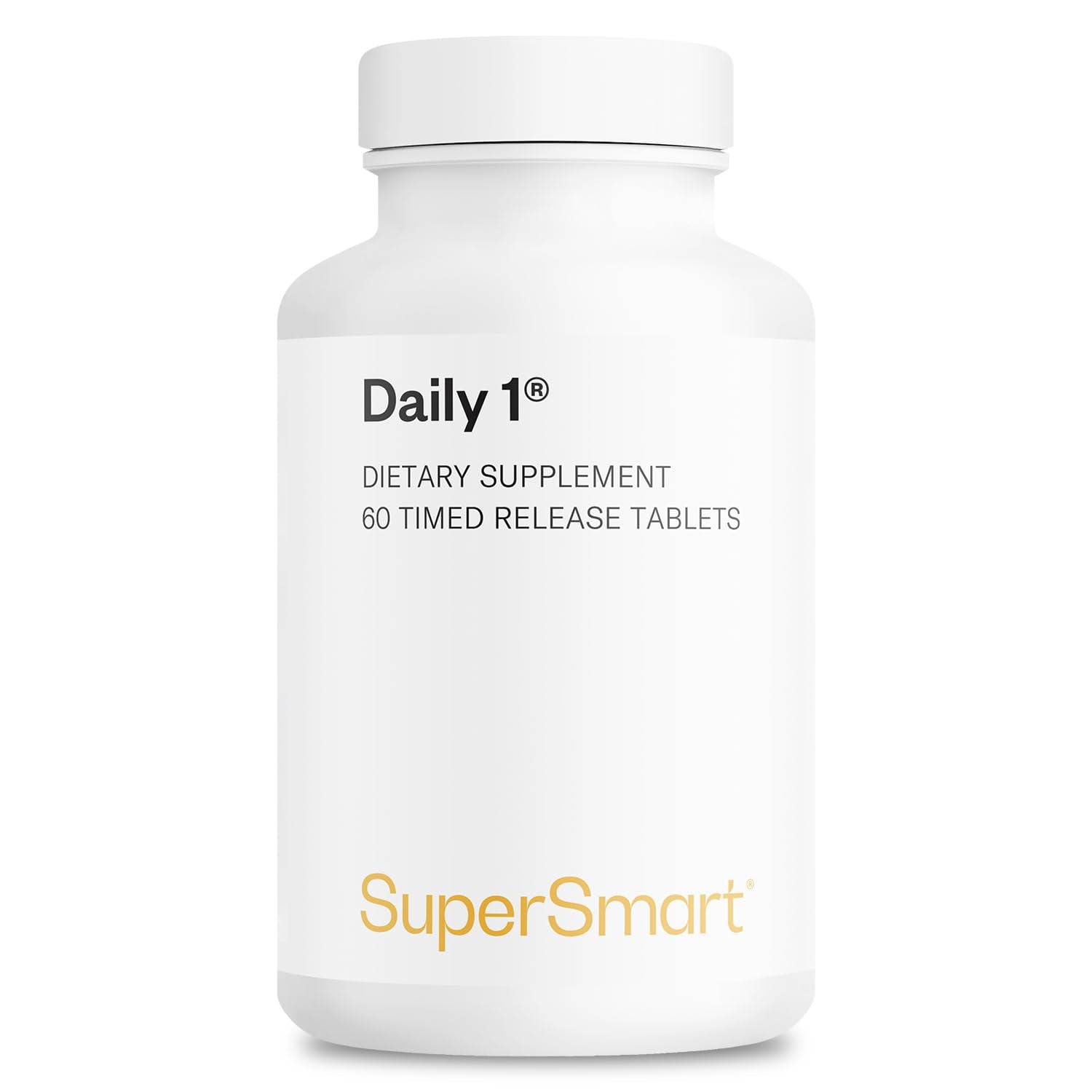 Supersmart Daily 1 Timed Release Multivitamin Supplement for Women & Men Tablet, 60 Tablets