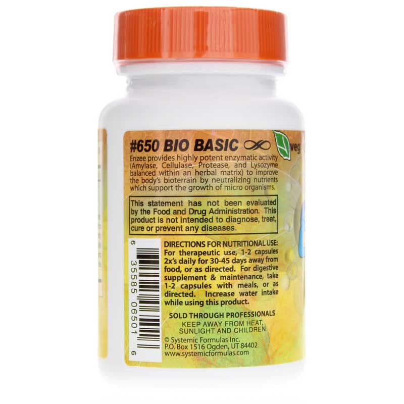 Systemic Formulas ENZEE Hi Potency Metabolizing Enzyme Complex Capsule 60