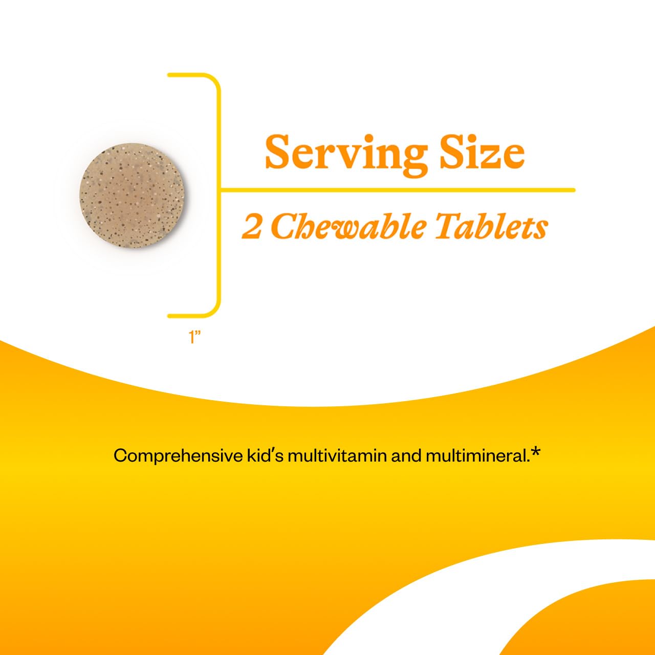 Seeking Health Kids Multivitamin Chewable Tablet, 60 Tablets