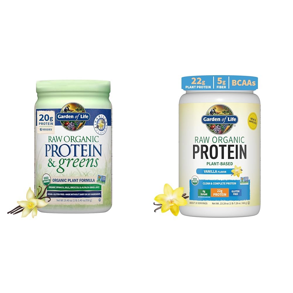 Garden of Life Raw Organic Protein & Greens Vanilla Protein Powder (2)