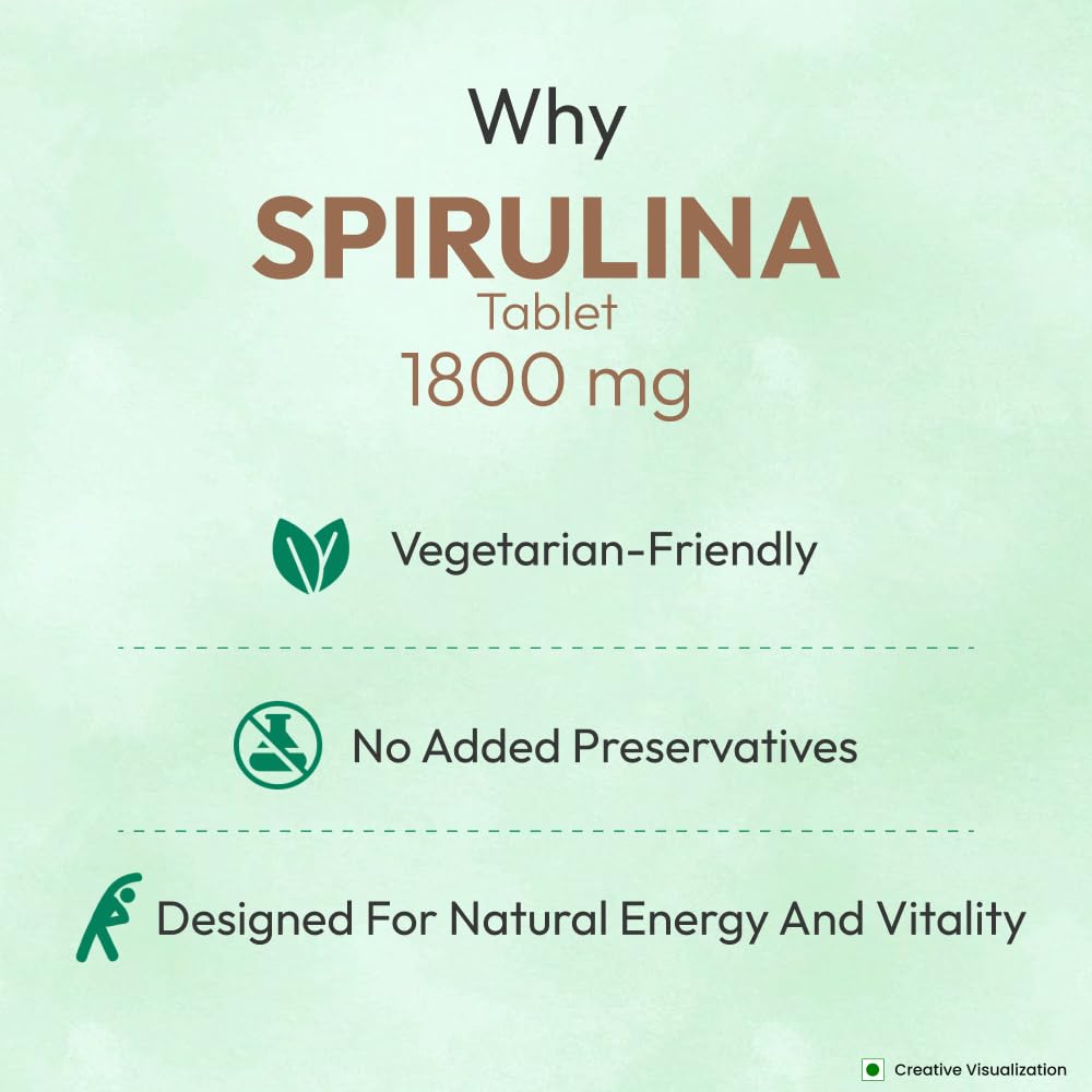 Patanjali Nutrela Spirulina Tablet, 1 Count