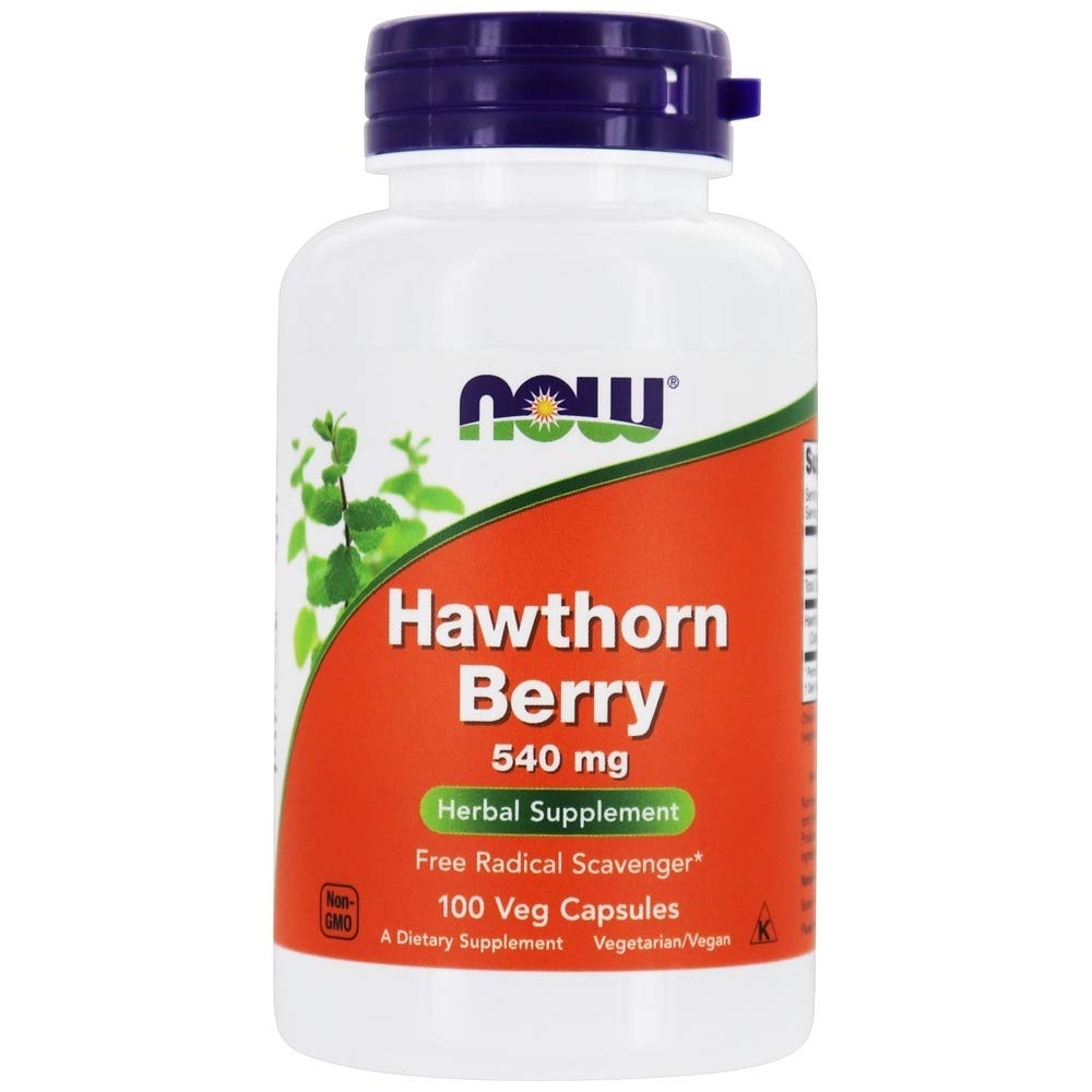 NOW Foods Hawthorn Berry 540mg Capsules 400 Count