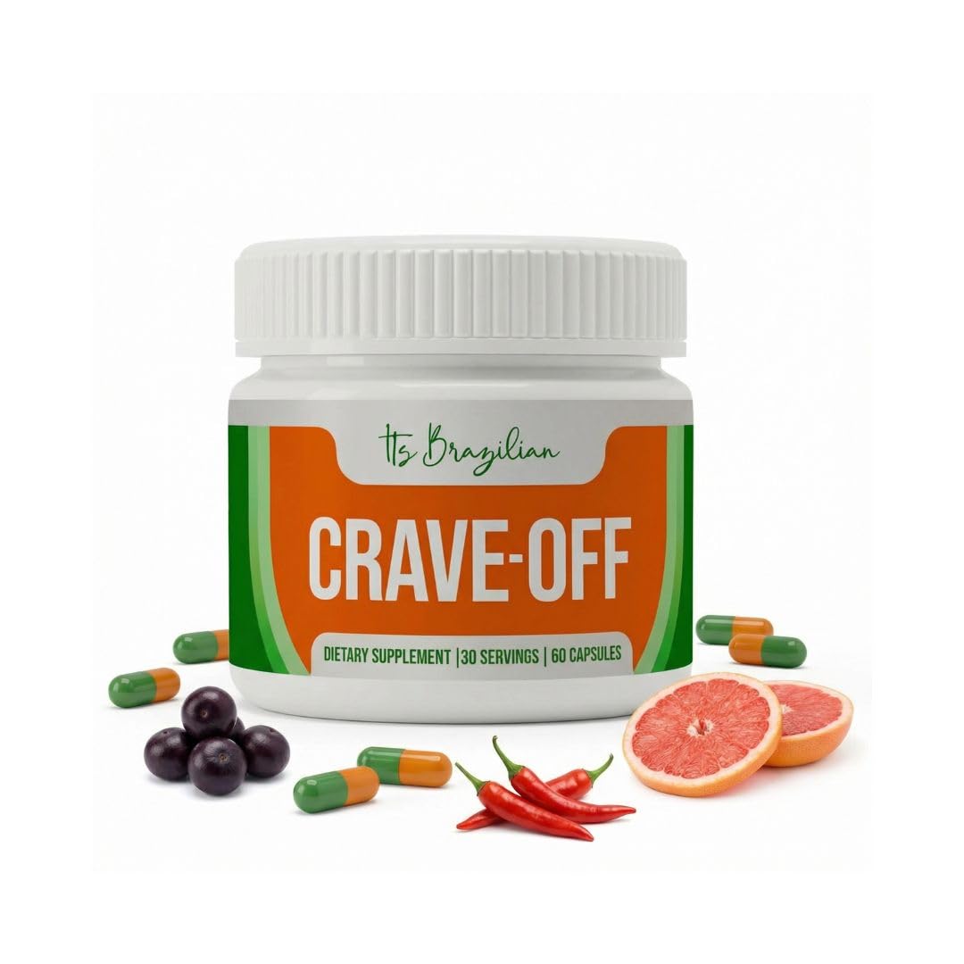 IT'S BRAZILIAN Crave-Off Metabolism Support Capsules 60 Capsules