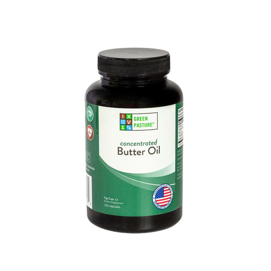 Green Pasture Concentrated Butter Oil Capsules 120 Count