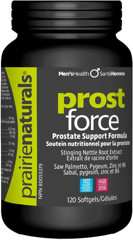 Prairie Naturals UK Ltd Prost Force Prostate Support for Men Softgels 120