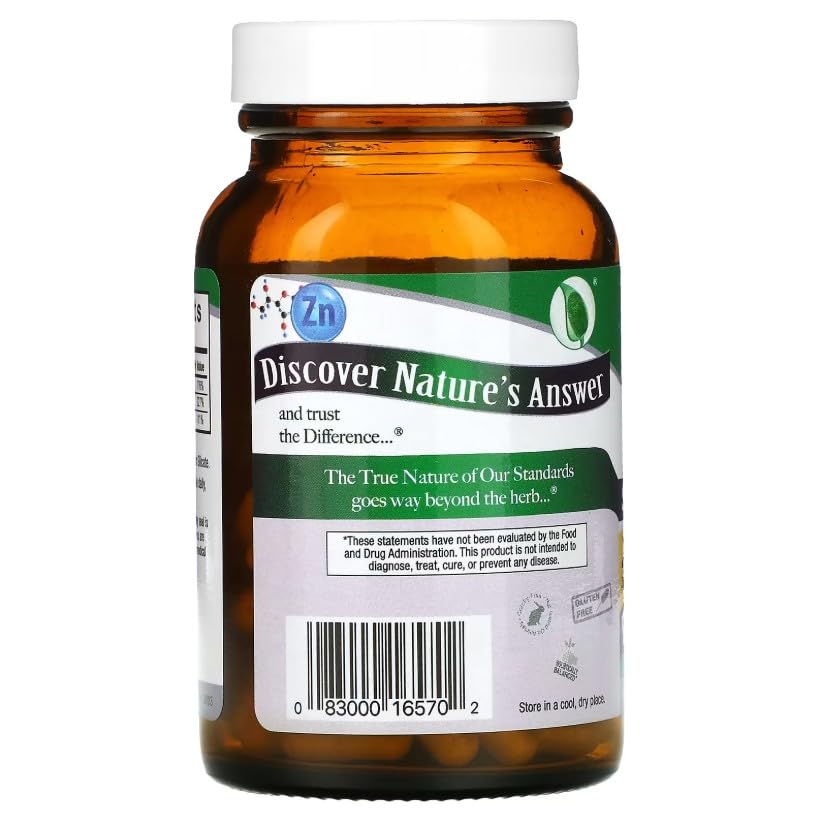 Nature's Answer Zinc Plus + Vitamins for Adults Immune Support with B6 Capsules, 60 Count