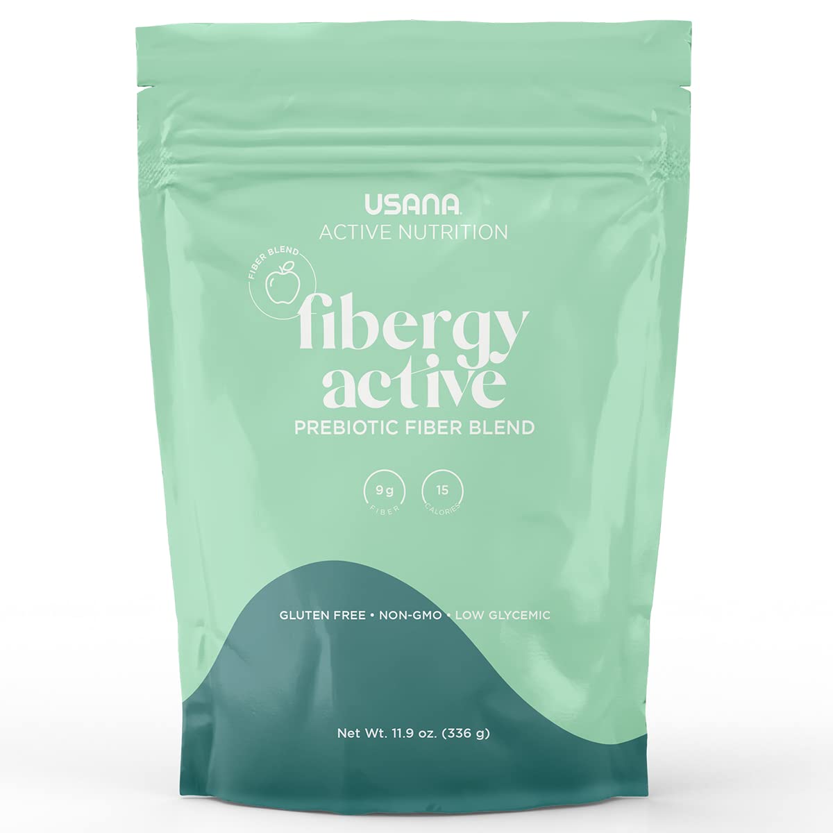 USANA Fibergy Active with Prebiotic Fiber for Gut Health Powder 13.8 oz