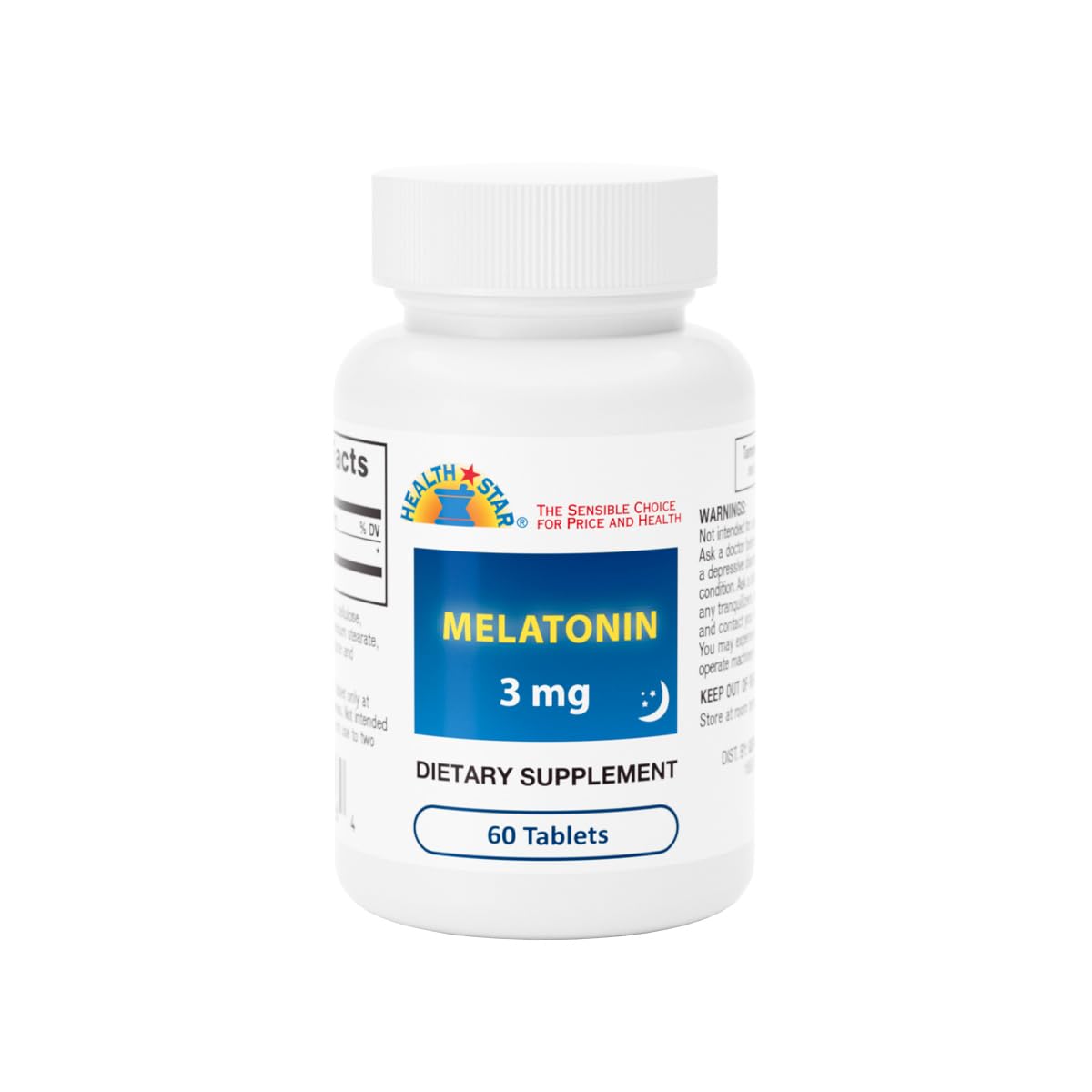 GeriCare Melatonin 3mg Tablets, 60 Count