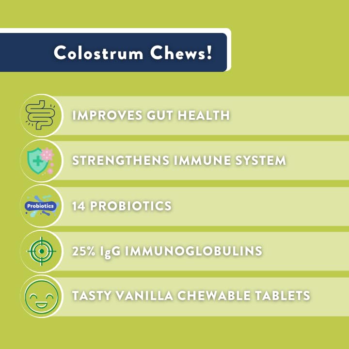 Health Logics Colostrum Chews 90 Servings