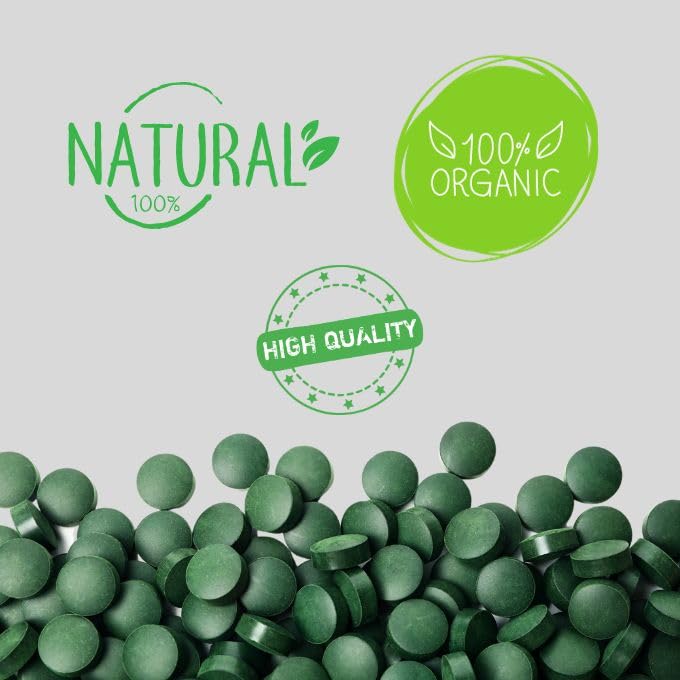 Robert Barefoot Bob's Best Organic Broken Cell Wall Chlorella Tablets, 180 Tablets