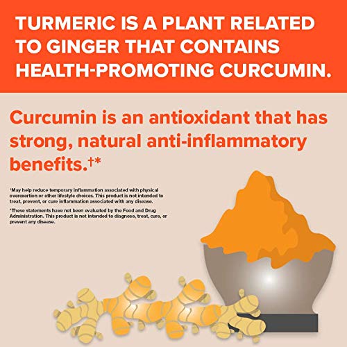 Qunol Turmeric Curcumin 500mg Vegetarian Capsules, 60 Count