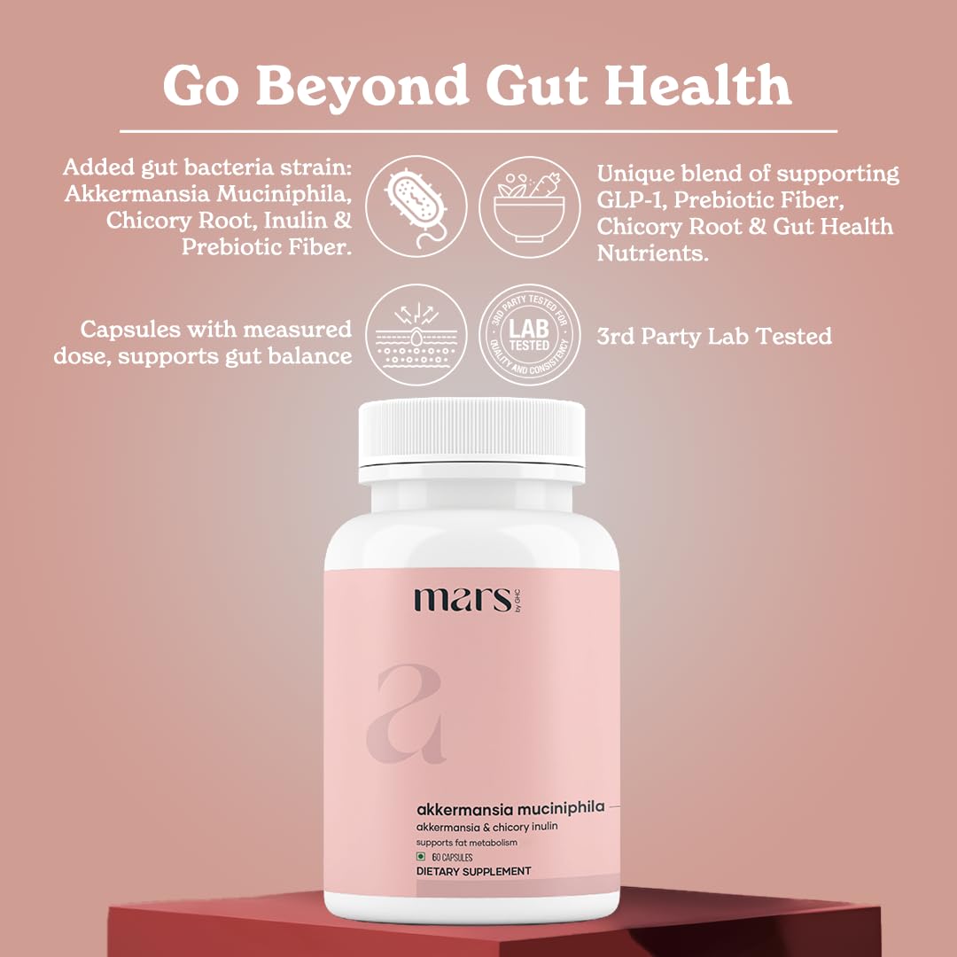 Mars by GHC Akkermansia Muciniphila Capsules, 60 Capsules
