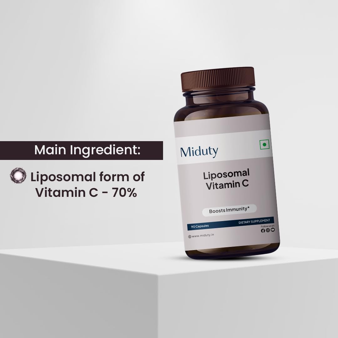 Miduty Liposomal Vitamin C 90 Capsules