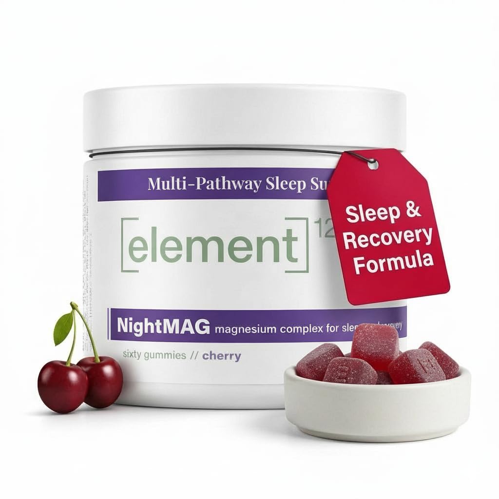 ELEMENT12 NightMAG Magnesium Glycinate Gummies 60 Count