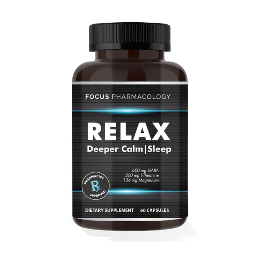 Focus Pharmacology Relax Capsule, 180 Capsules