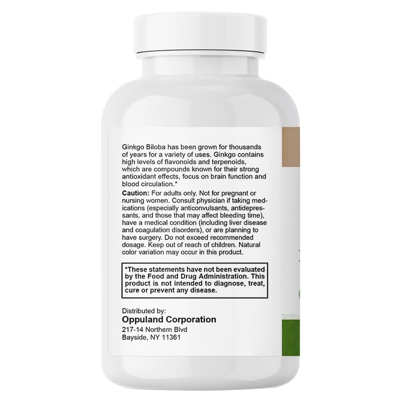 oppuland Ginkgo Biloba Capsule 300