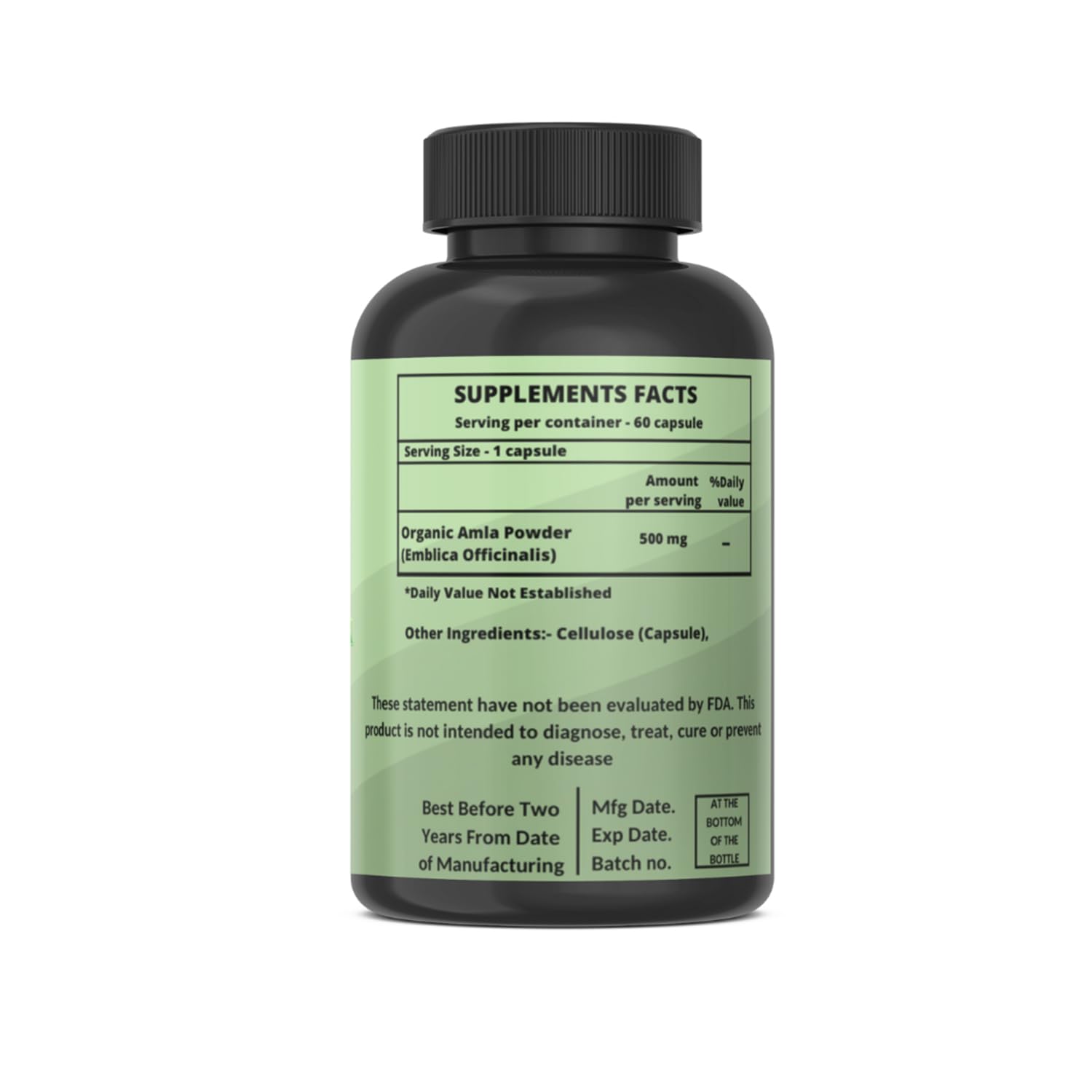Heroot Organic Amla Capsule 120 Count
