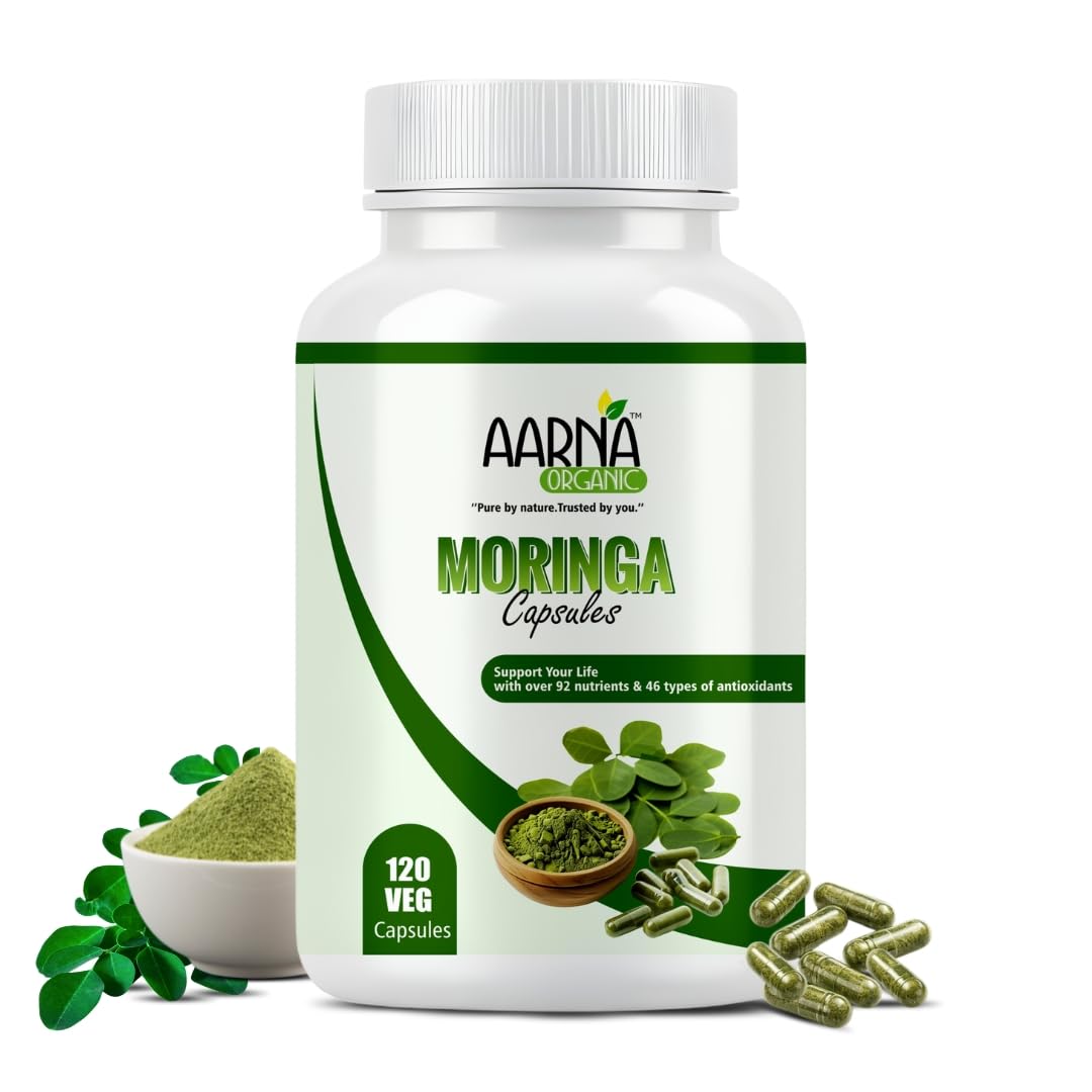 AARNA ORGANIC Moringa Capsules Capsule 120 Count