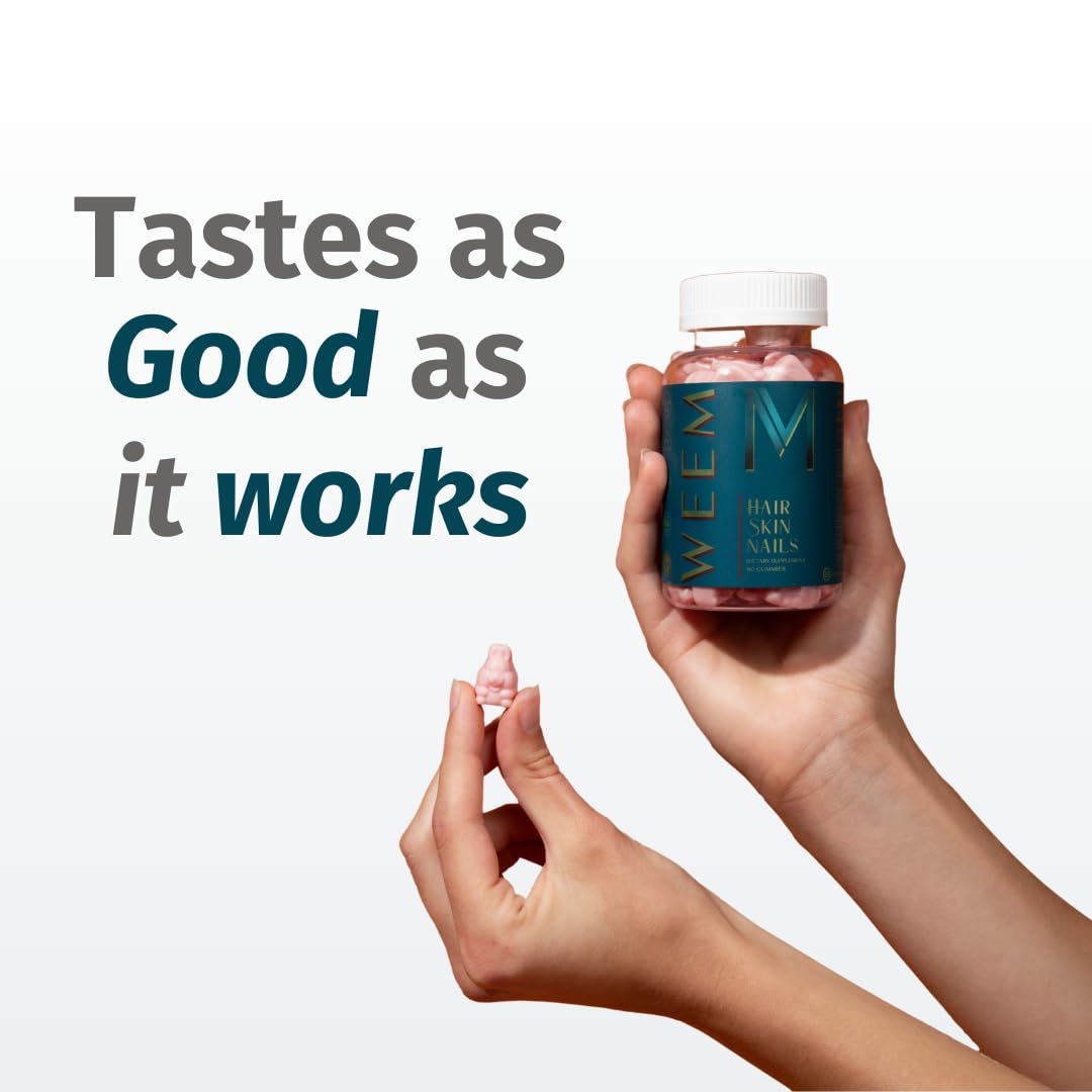 WEEM Hair Skin and Nails 60 Gummies