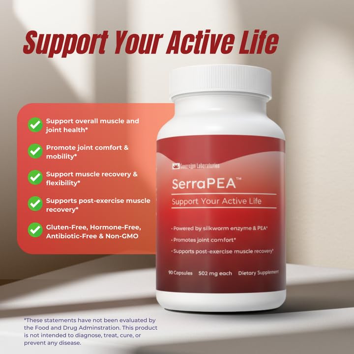 Colostrum-LD SerraPEA Muscle & Joint Support 90 Capsules