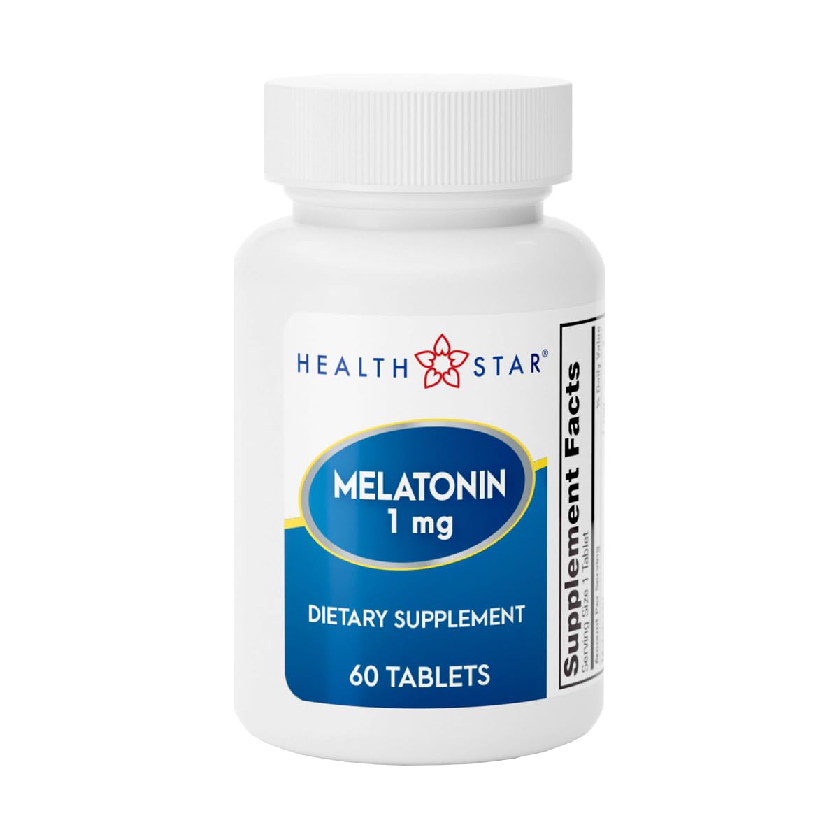 GeriCare Melatonin 1mg Sleep Support Supplement 60 Tablets