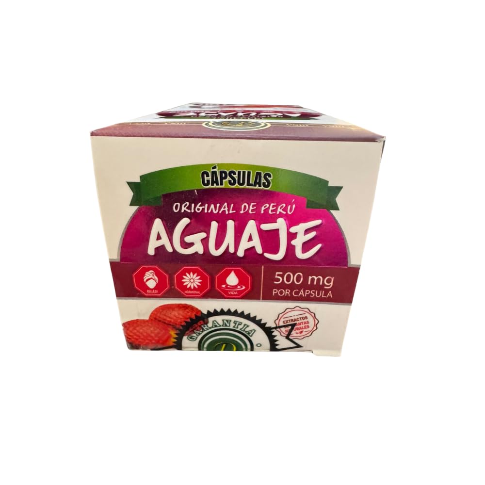 Lenico Comercializadora Aguaje del Peru 100 Capsules