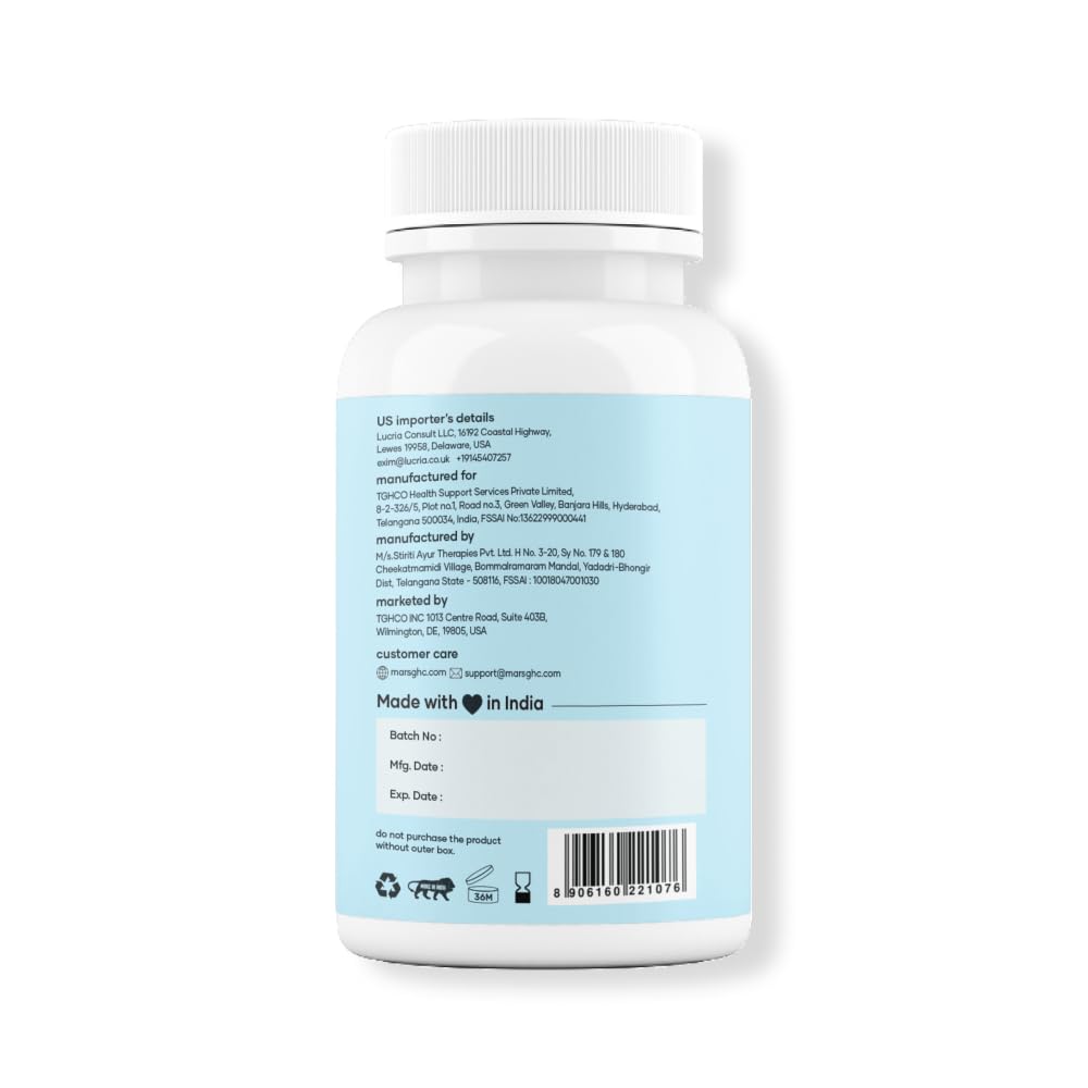 Mars by GHC Micronized Creatine Monohydrate Capsules, 2-Pack