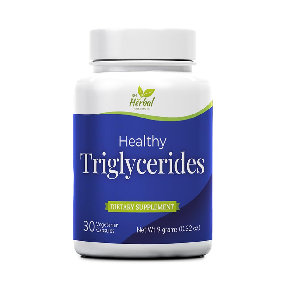 BH Herbal Solutions Healthy Triglycerides Capsules 30 Count