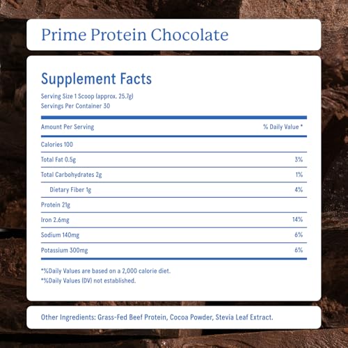 Equip Grass-Fed Isolate Beef Protein Powder, Chocolate & Vanilla, 54.4