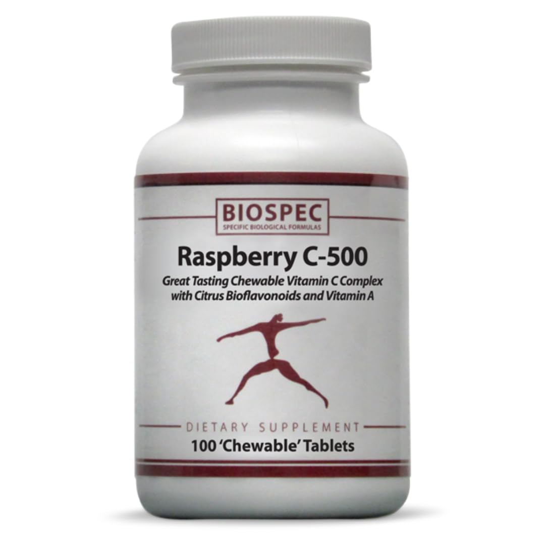 BIOSPEC NUTRITIONALS Raspberry C-500 Tablet 100